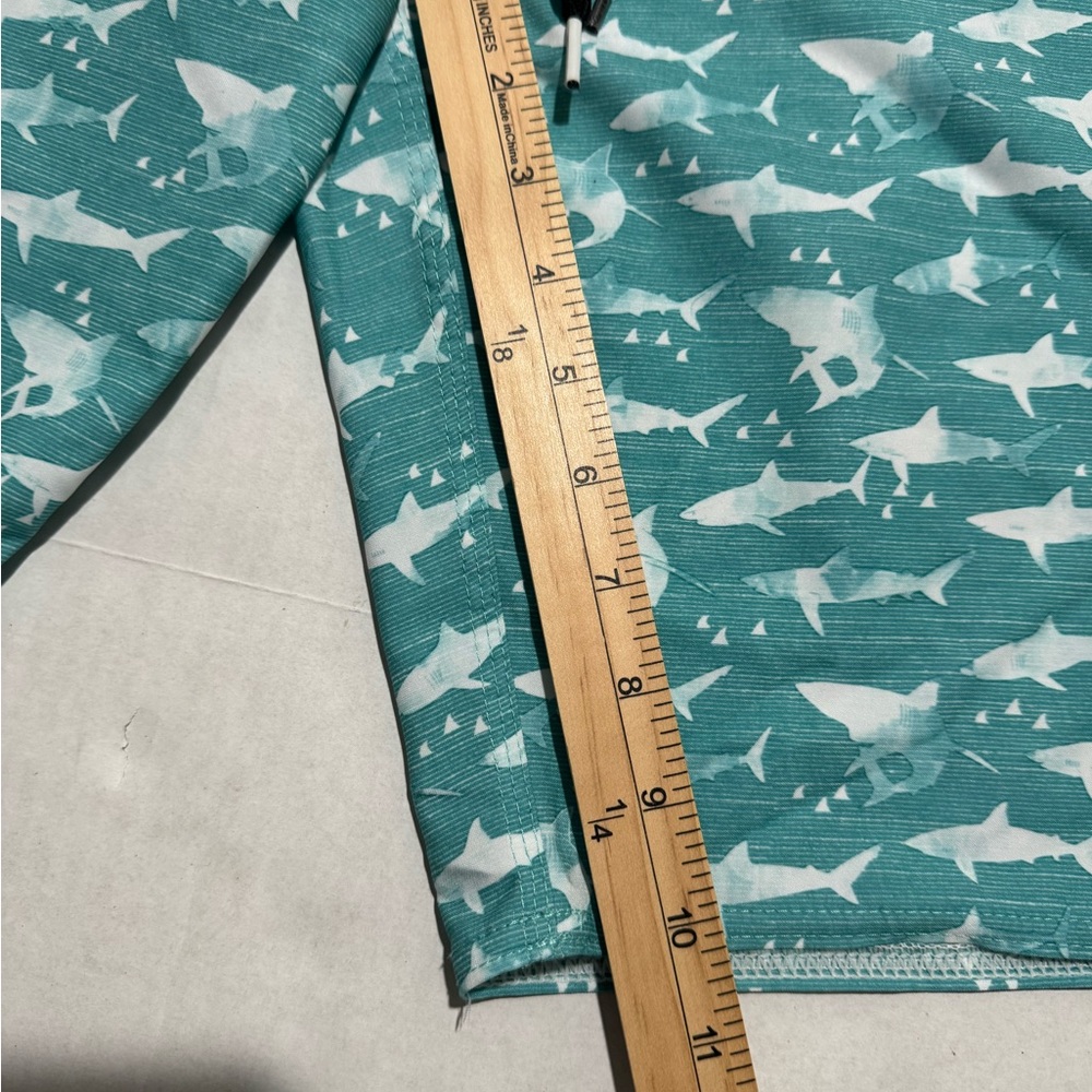 Ripcurl Swim Trunks, Shark AOP Shorts, Men's 30 - Picture 2 of 6